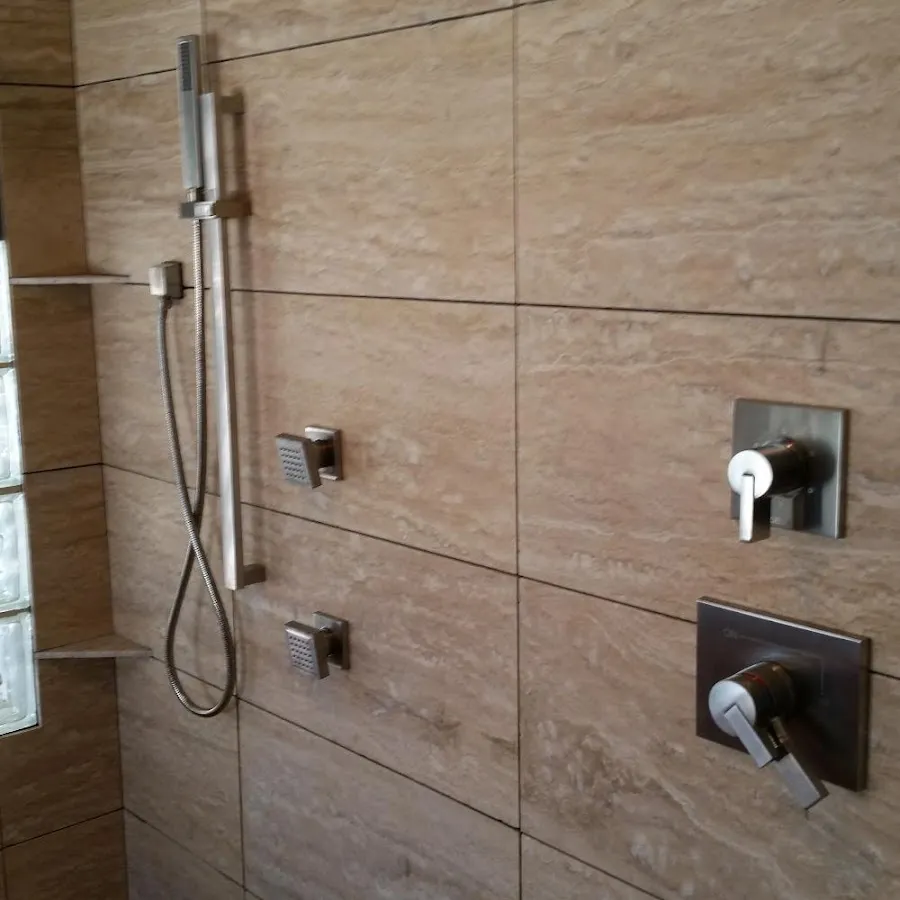Shower fixture installation for Gas Line Repair in Schiller Park